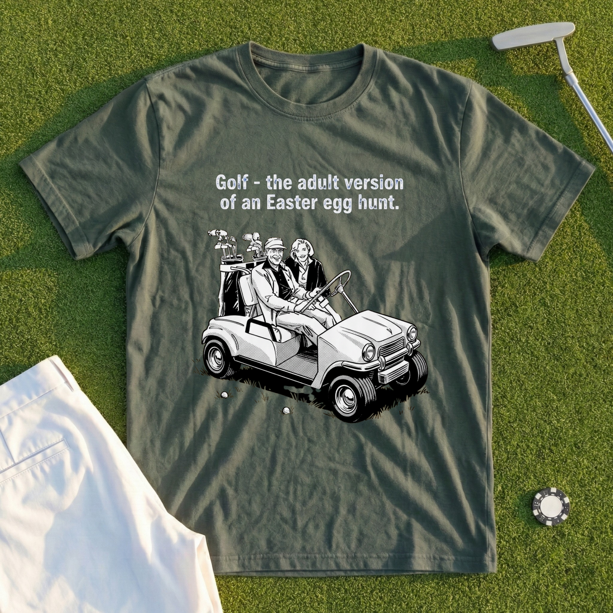 Adult Easter Egg Hunt Tee