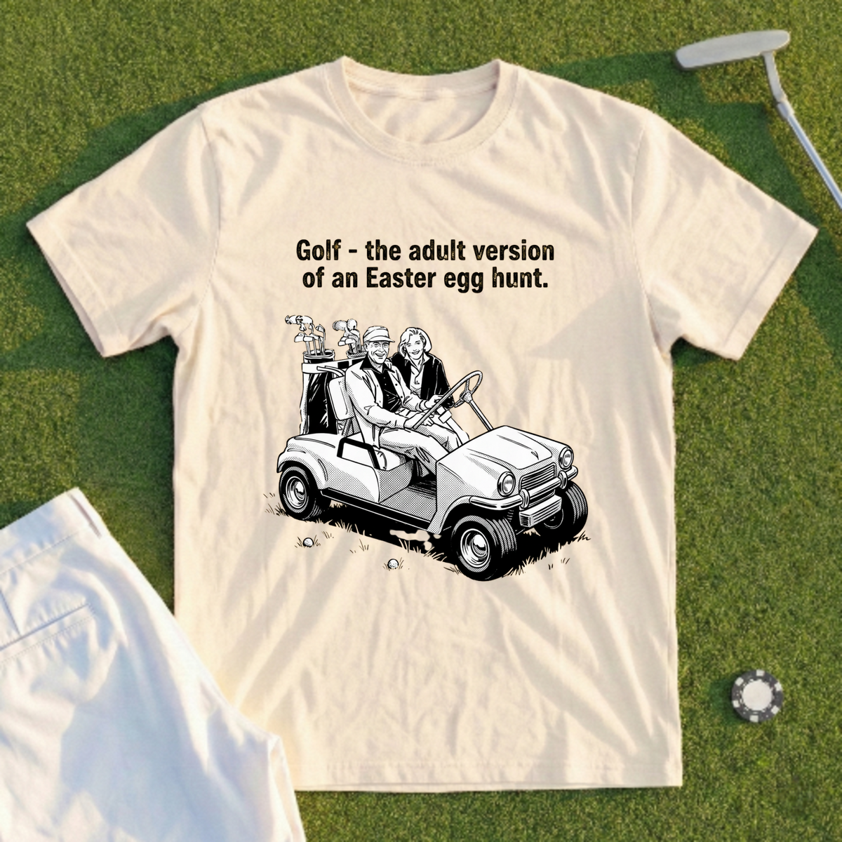Adult Easter Egg Hunt Tee