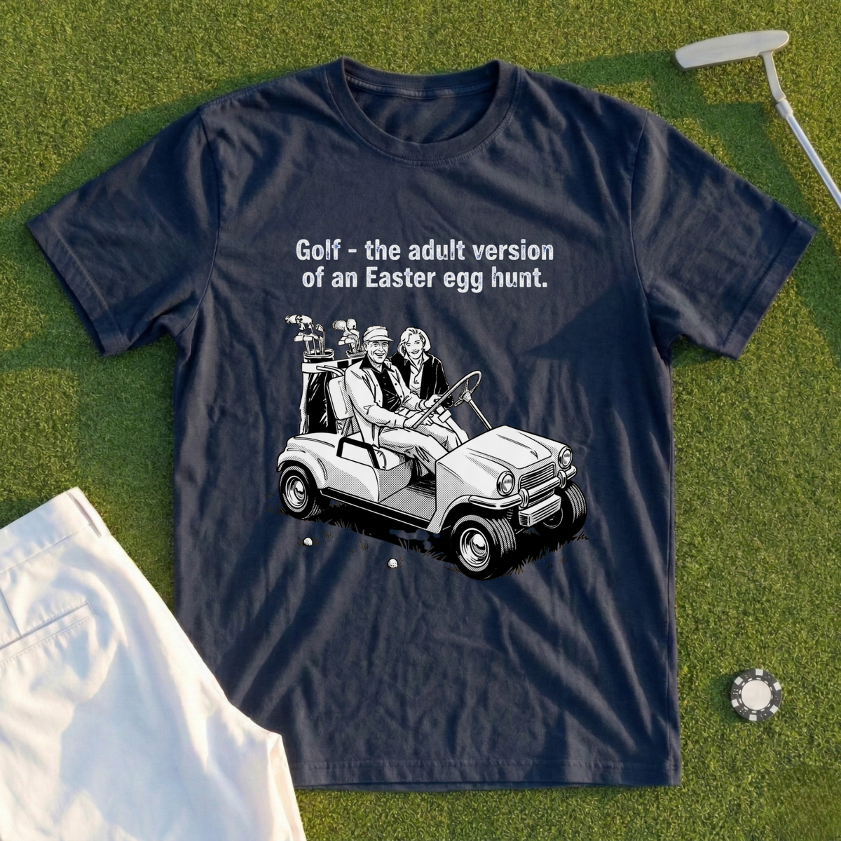 Adult Easter Egg Hunt Tee