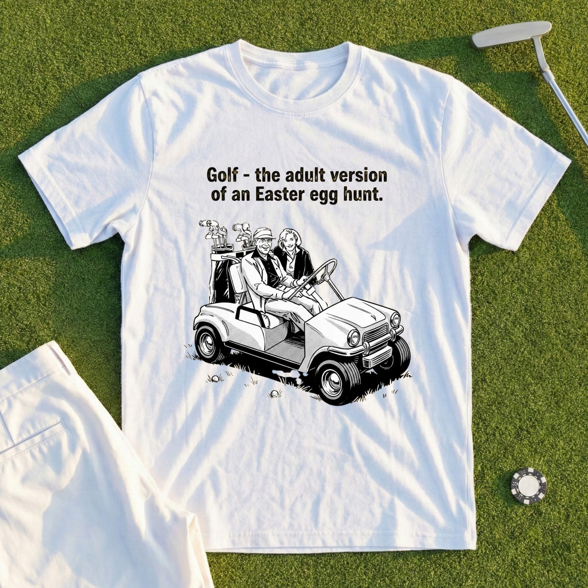 Adult Easter Egg Hunt Tee