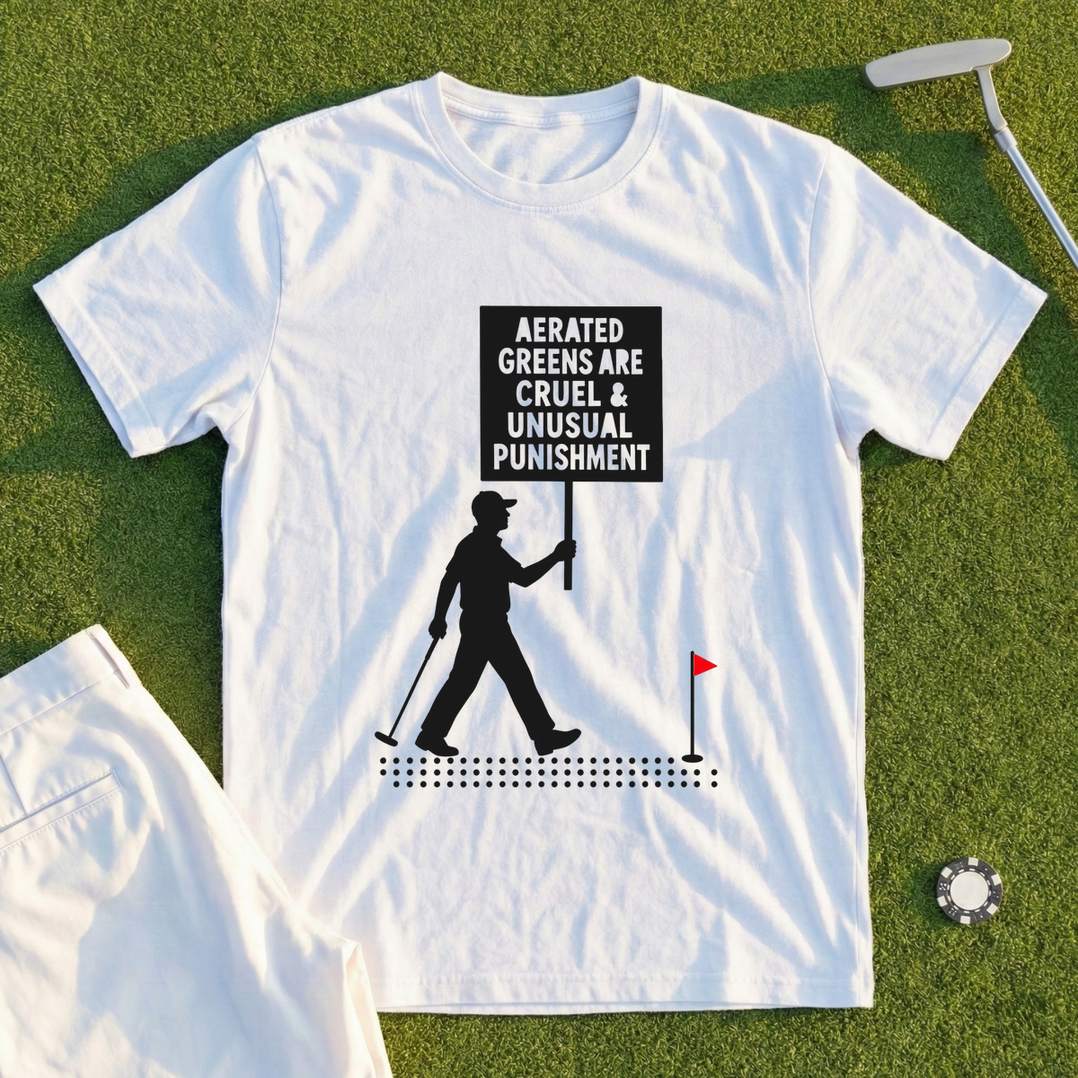 Aerated Greens Are Cruel And Unusual Punishment Tee