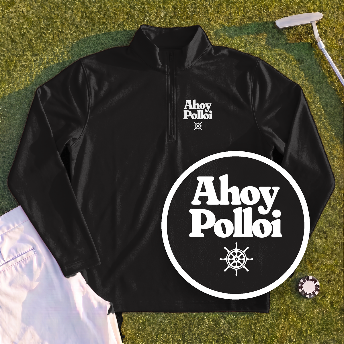 Ahoy Polloi Quarter Zip