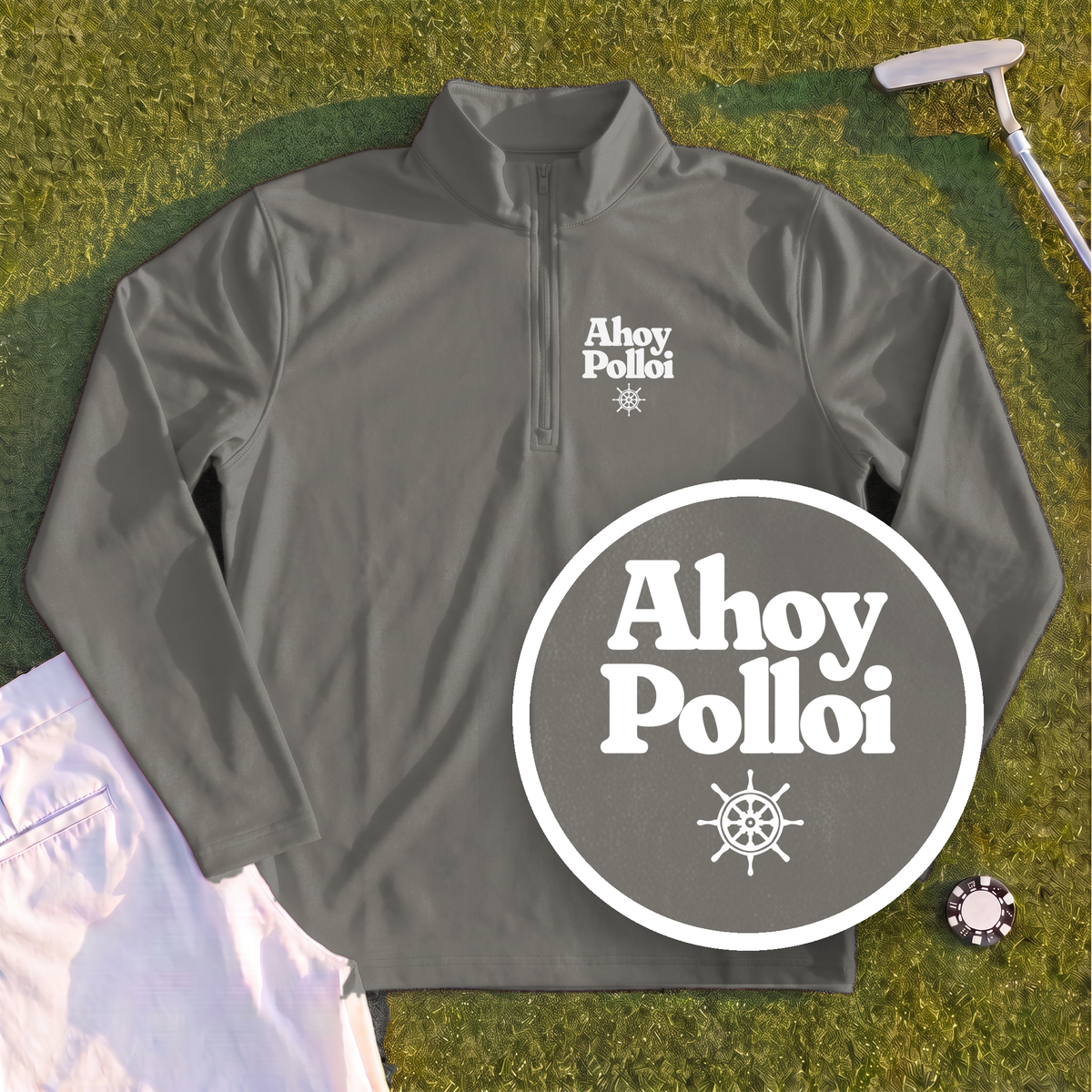 Ahoy Polloi Quarter Zip