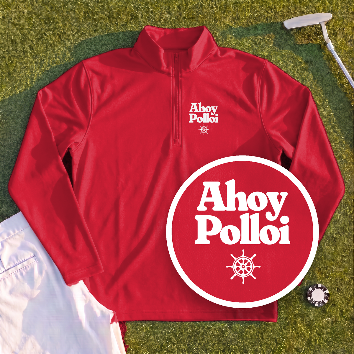 Ahoy Polloi Quarter Zip