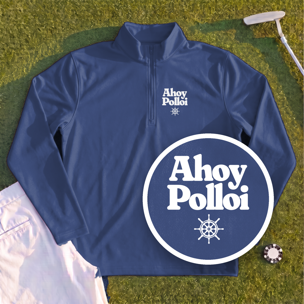 Ahoy Polloi Quarter Zip