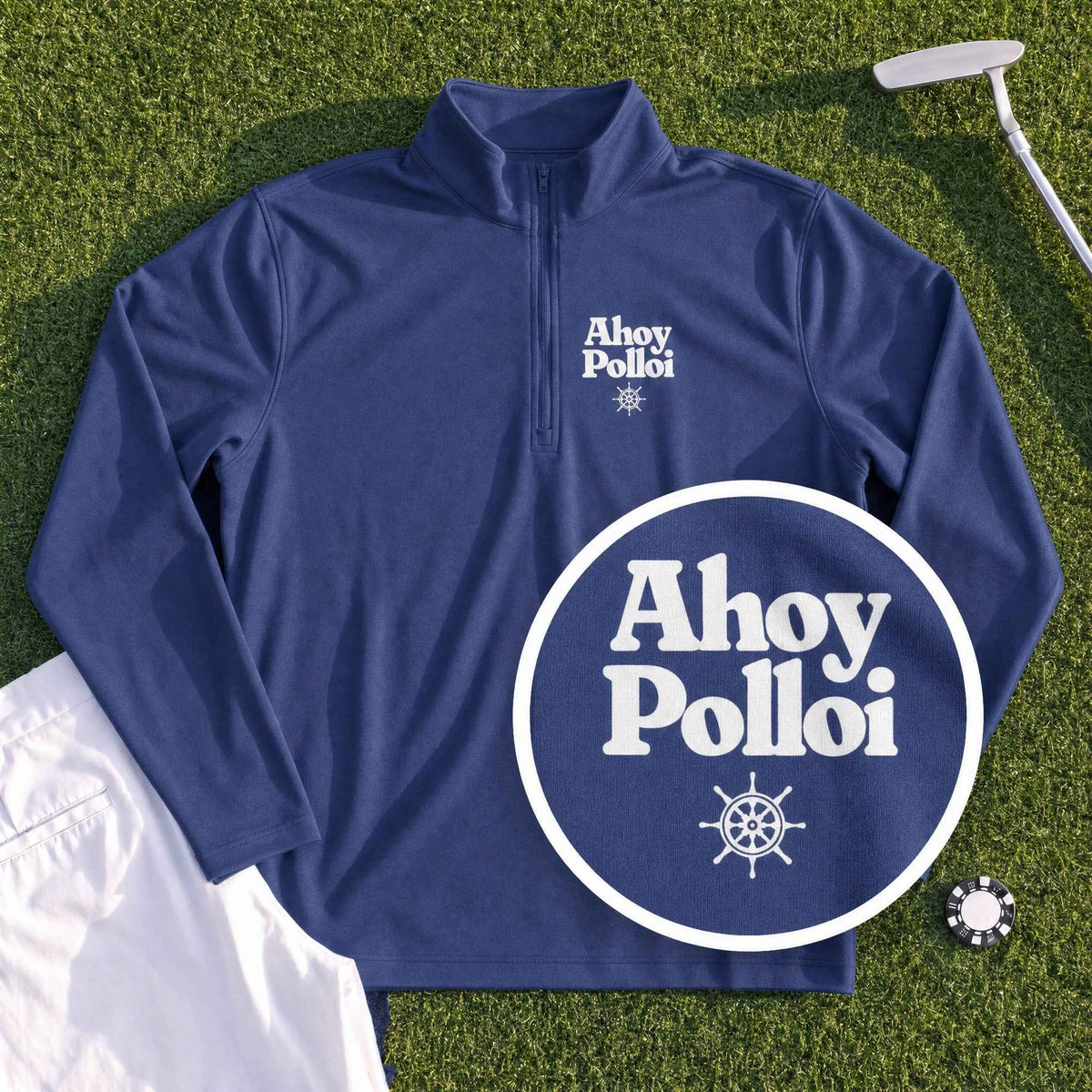 Ahoy Polloi Quarter Zip