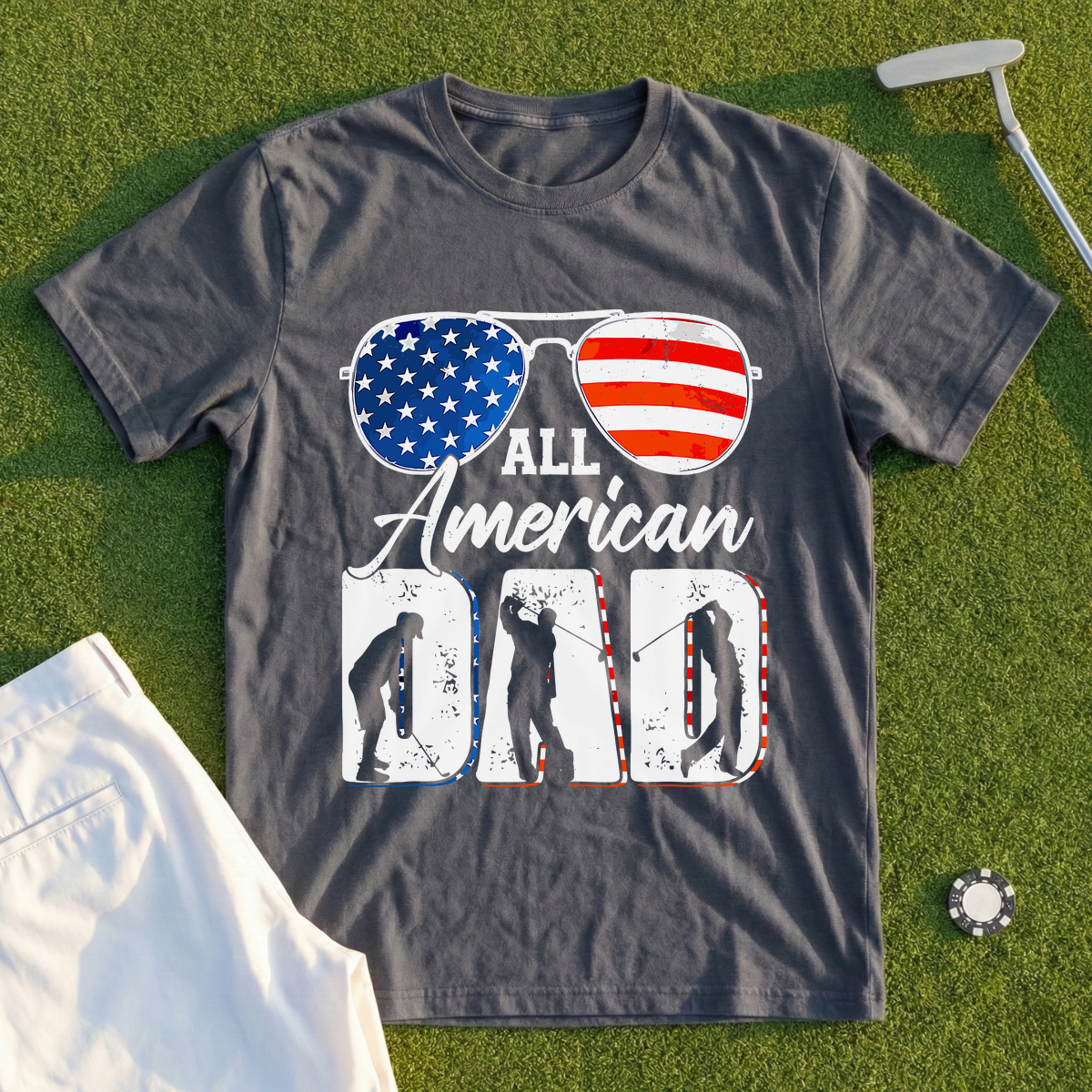 All American Golf Dad Tee