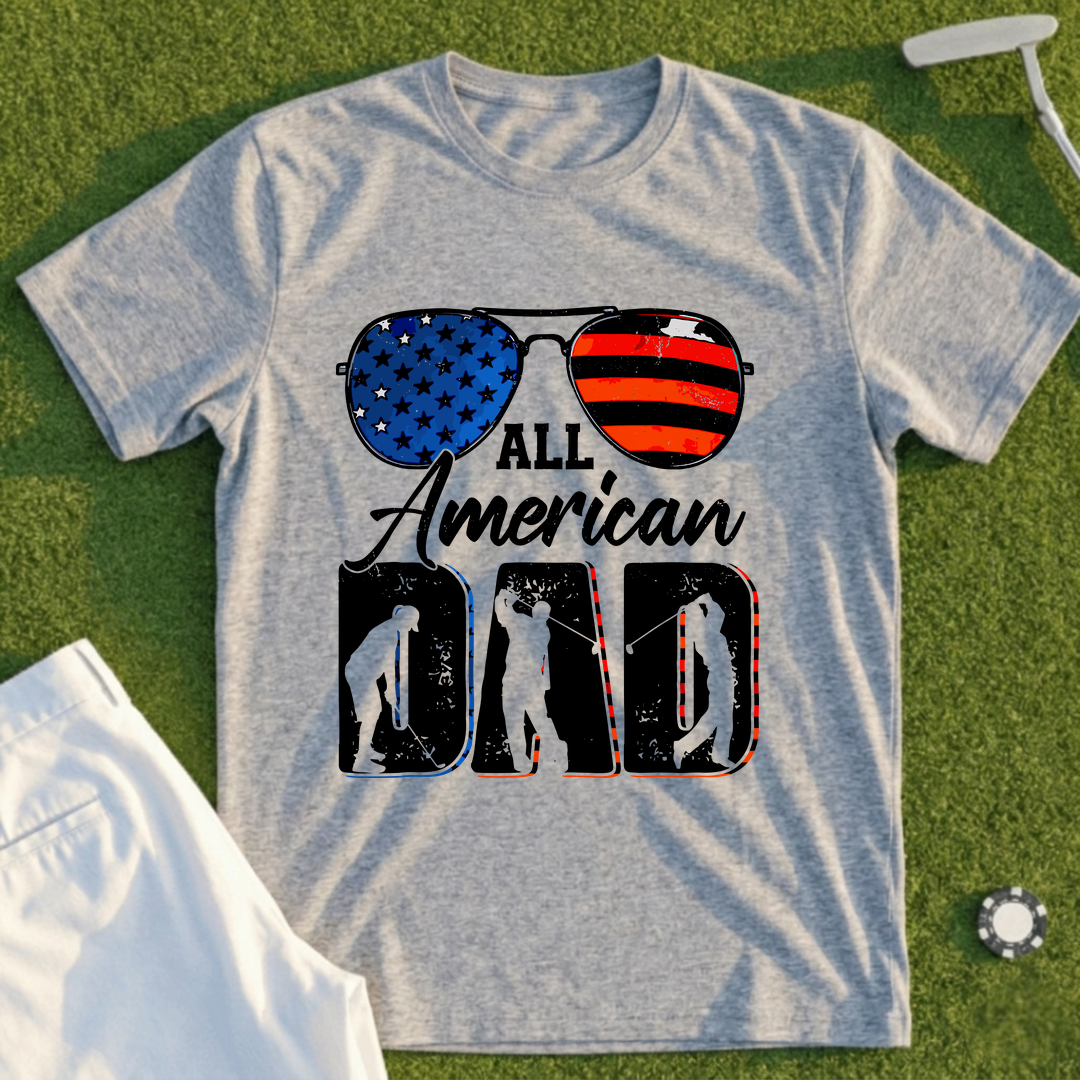 All American Golf Dad Tee