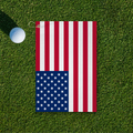 American Flag Golf Towel