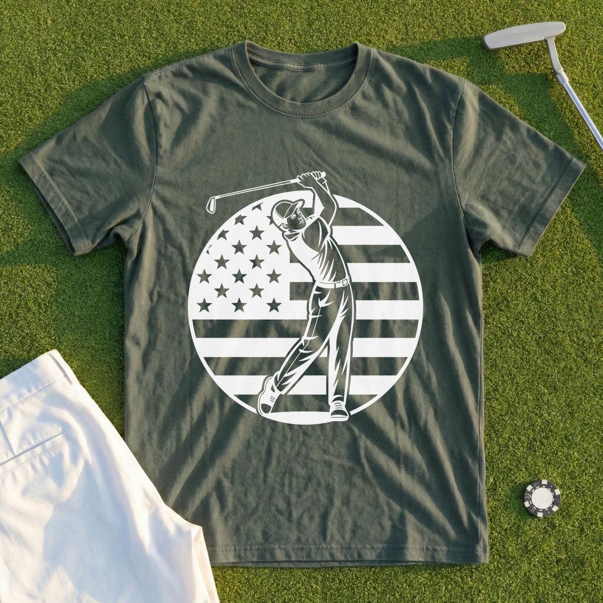 American Golfer Tee