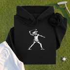 Angry Female Golfer Hoodie