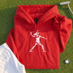 Angry Female Golfer Hoodie