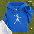 Angry Female Golfer Hoodie