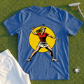 Angry Female Golfer Pop Art Tee