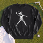 Angry Female Golfer Sweatshirt