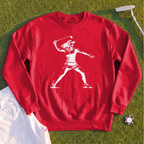 Angry Female Golfer Sweatshirt