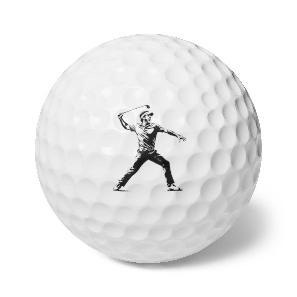 Angry Golfer Golf Balls