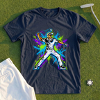 Angry Golfer Graffiti Tee