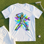 Angry Golfer Graffiti Tee
