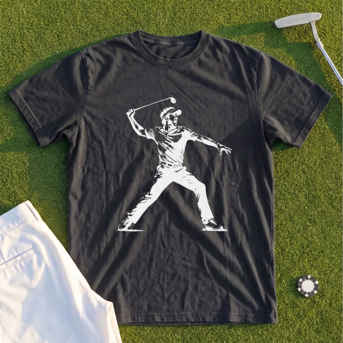 Angry Golfer Premium Tee