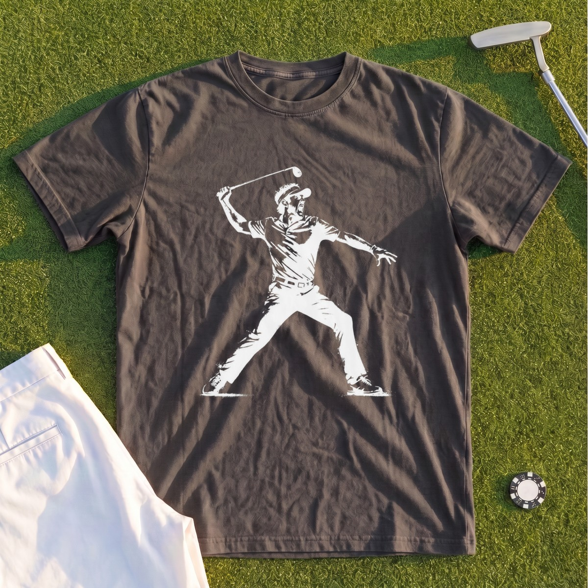 Angry Golfer Premium Tee