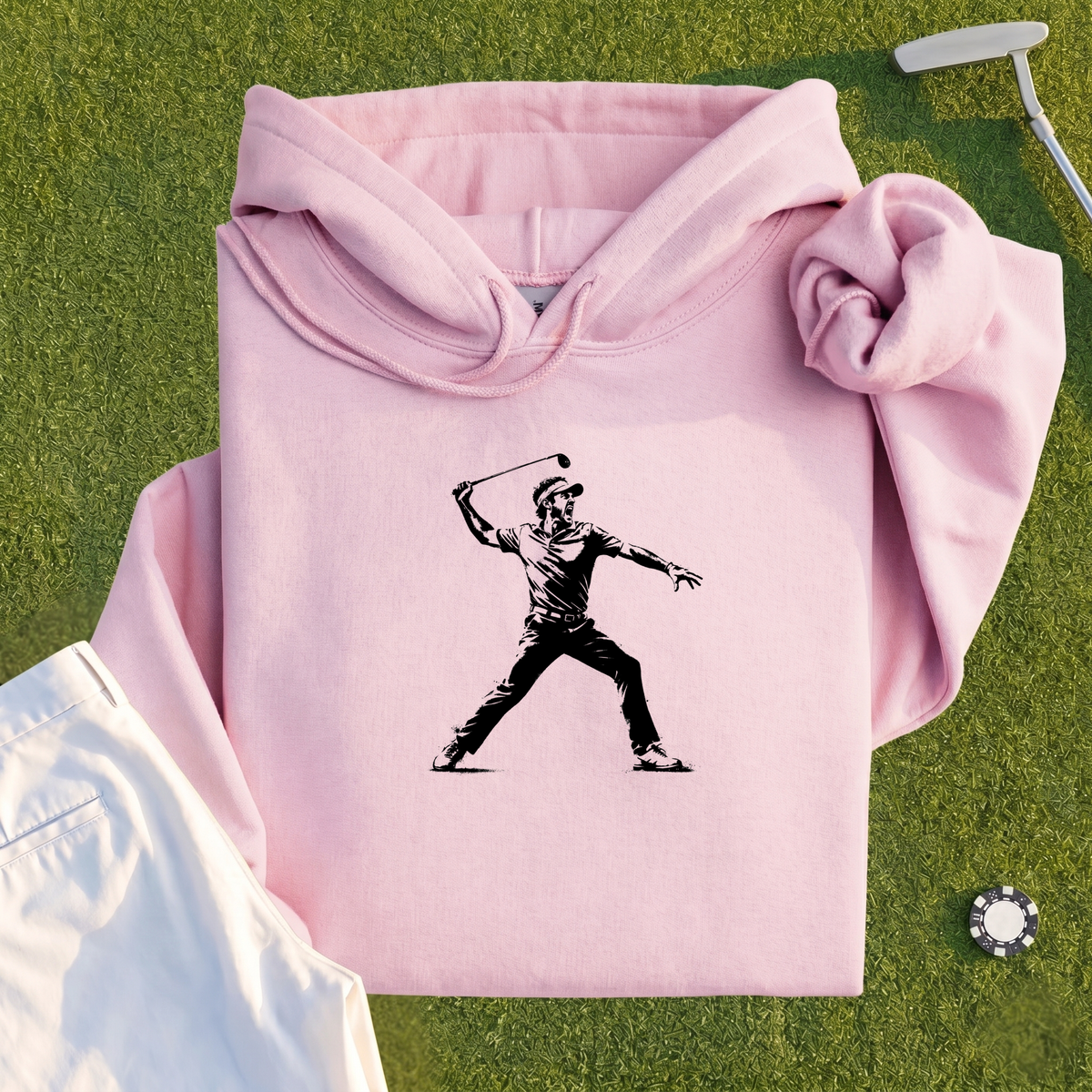 Angry Golfer Hoodie
