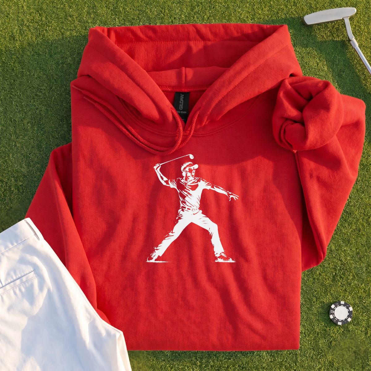 Angry Golfer Hoodie