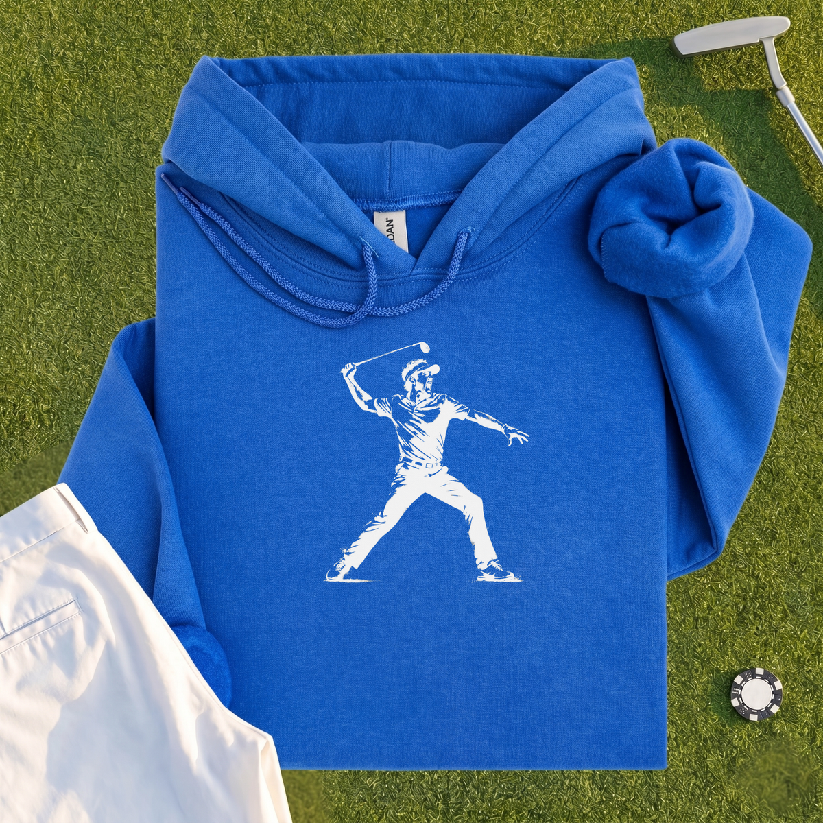 Angry Golfer Hoodie