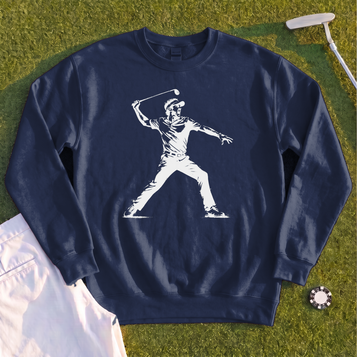 Angry Golfer Sweatshirt