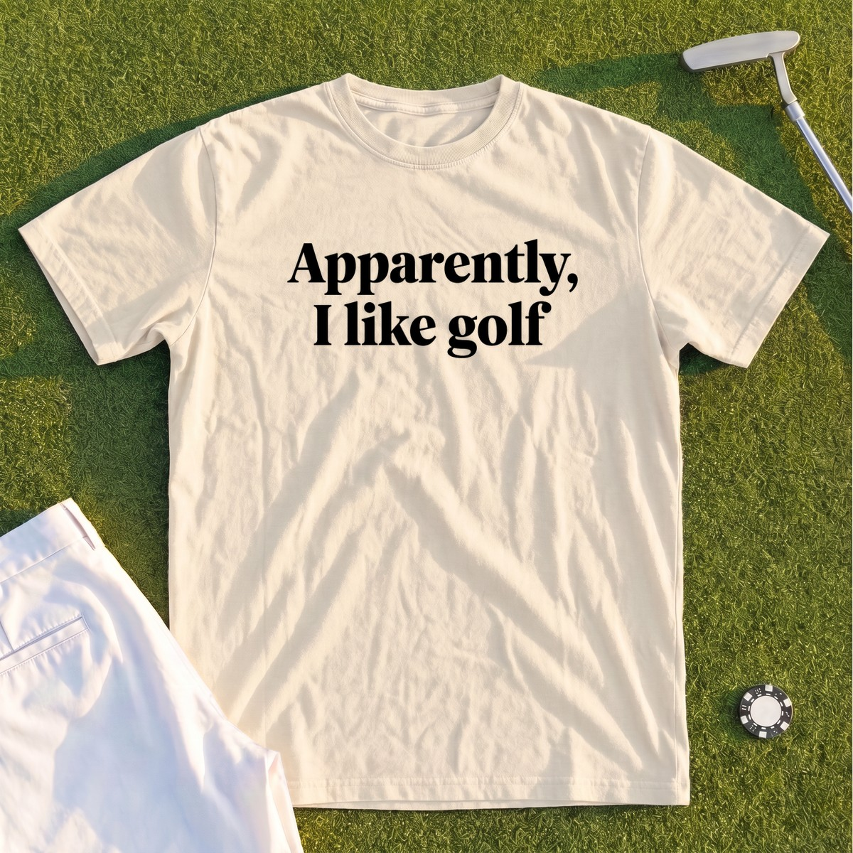 Apparently I Like Golf Premium Tee