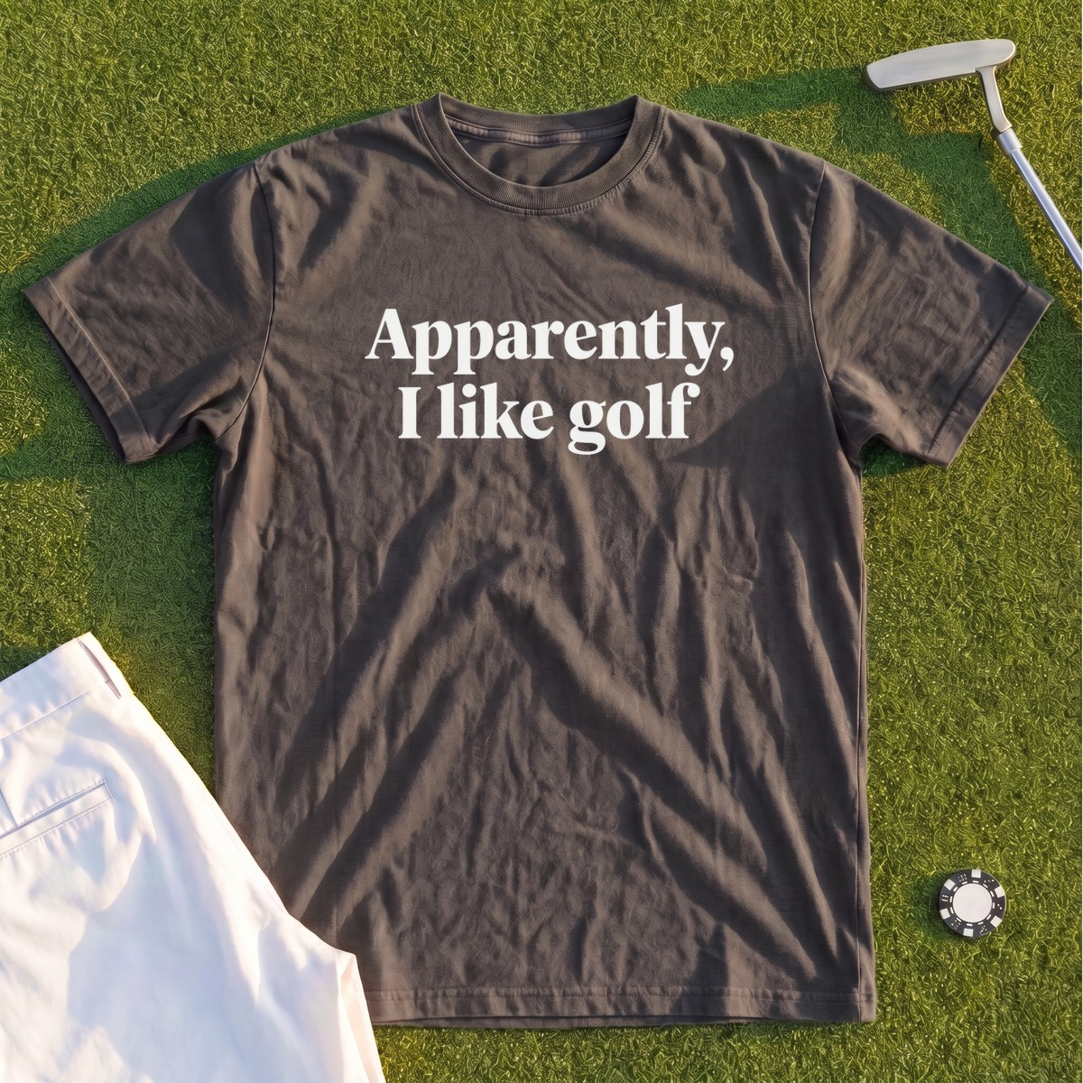 Apparently I Like Golf Premium Tee