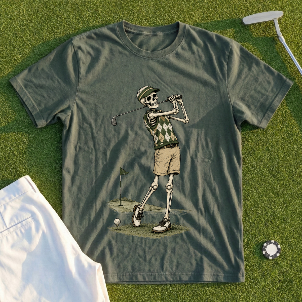Argyle Til Death Tee