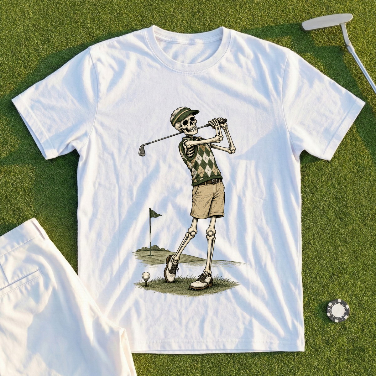 Argyle Til Death Tee