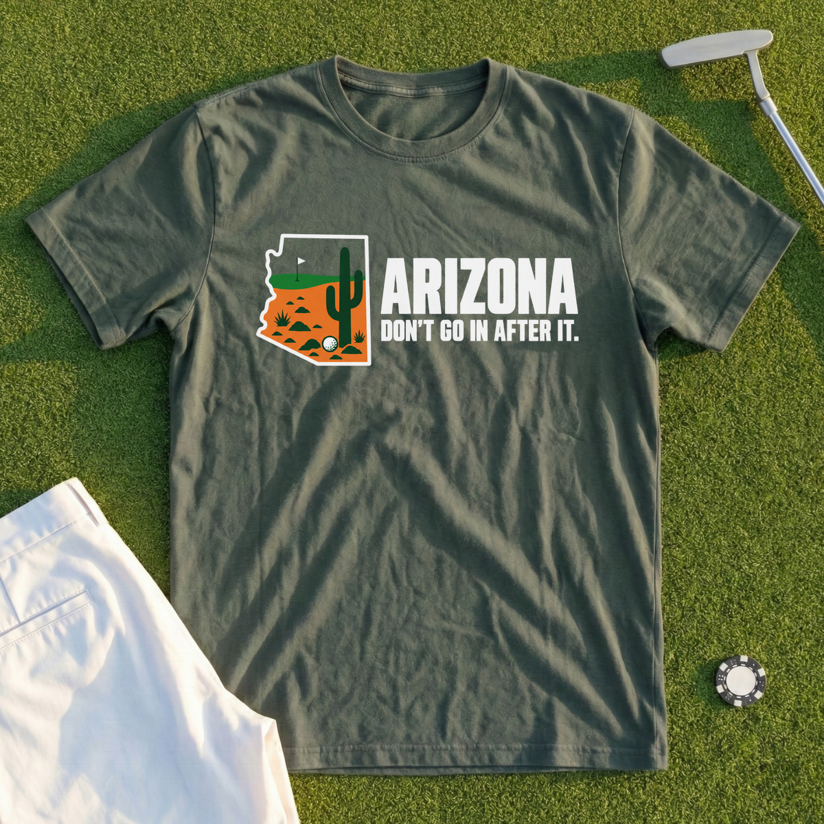 Arizona Don't Go In After It Tee