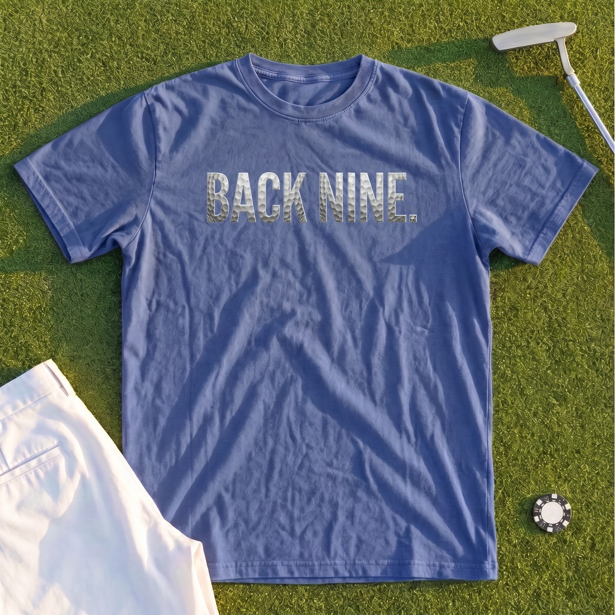 Back Nine Dimples Premium Tee