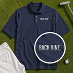 Back Nine Dimples Performance Polo