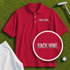 Back Nine Dimples Performance Polo