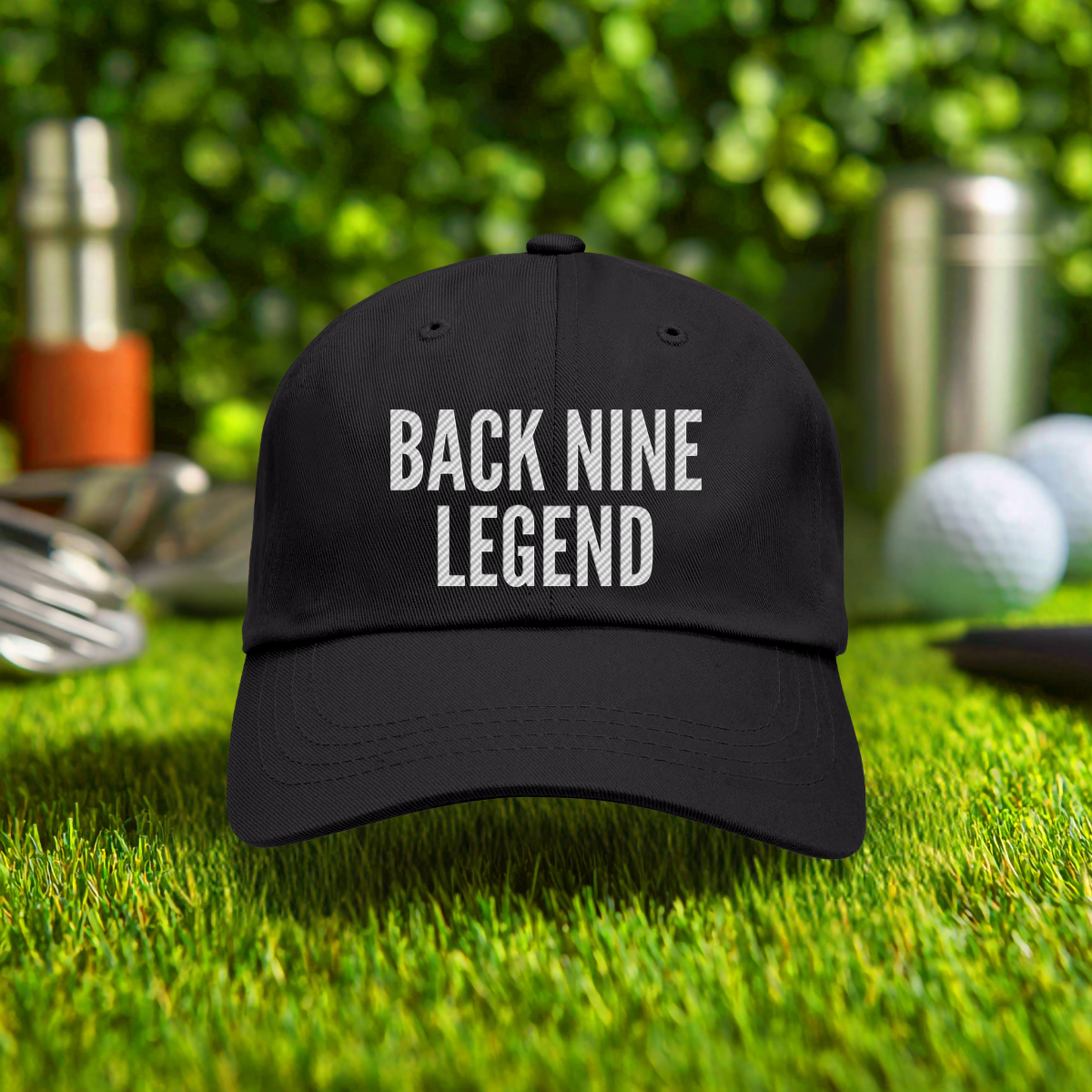 Back Nine Legend Embroidered Hat