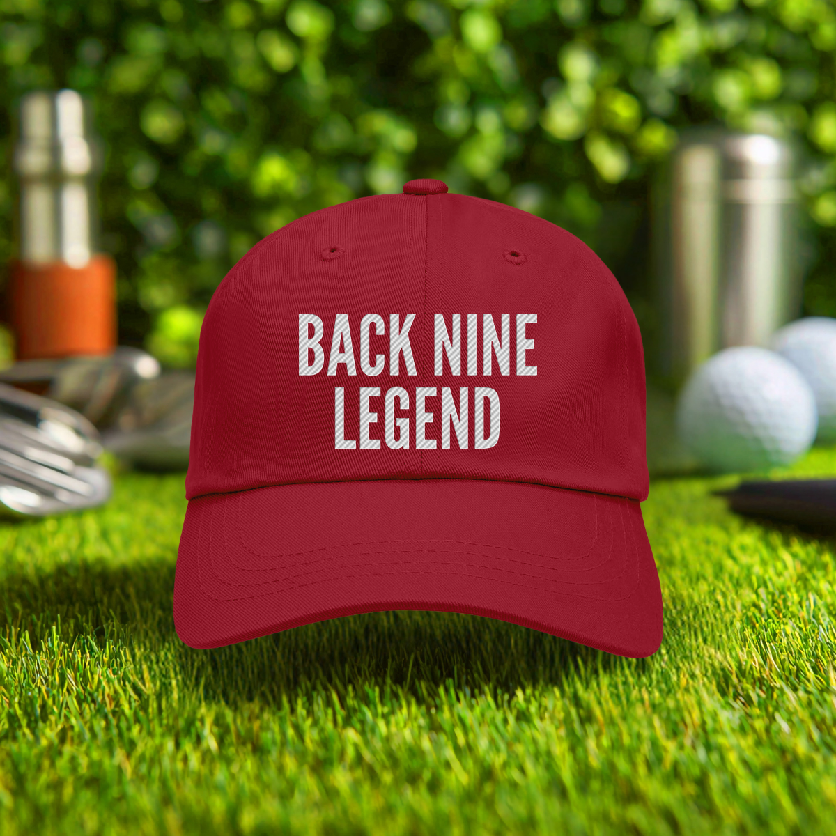 Back Nine Legend Embroidered Hat