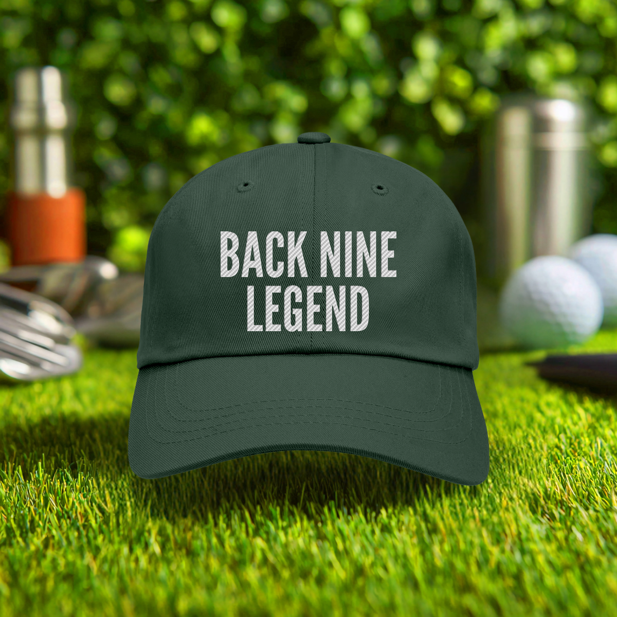 Back Nine Legend Embroidered Hat
