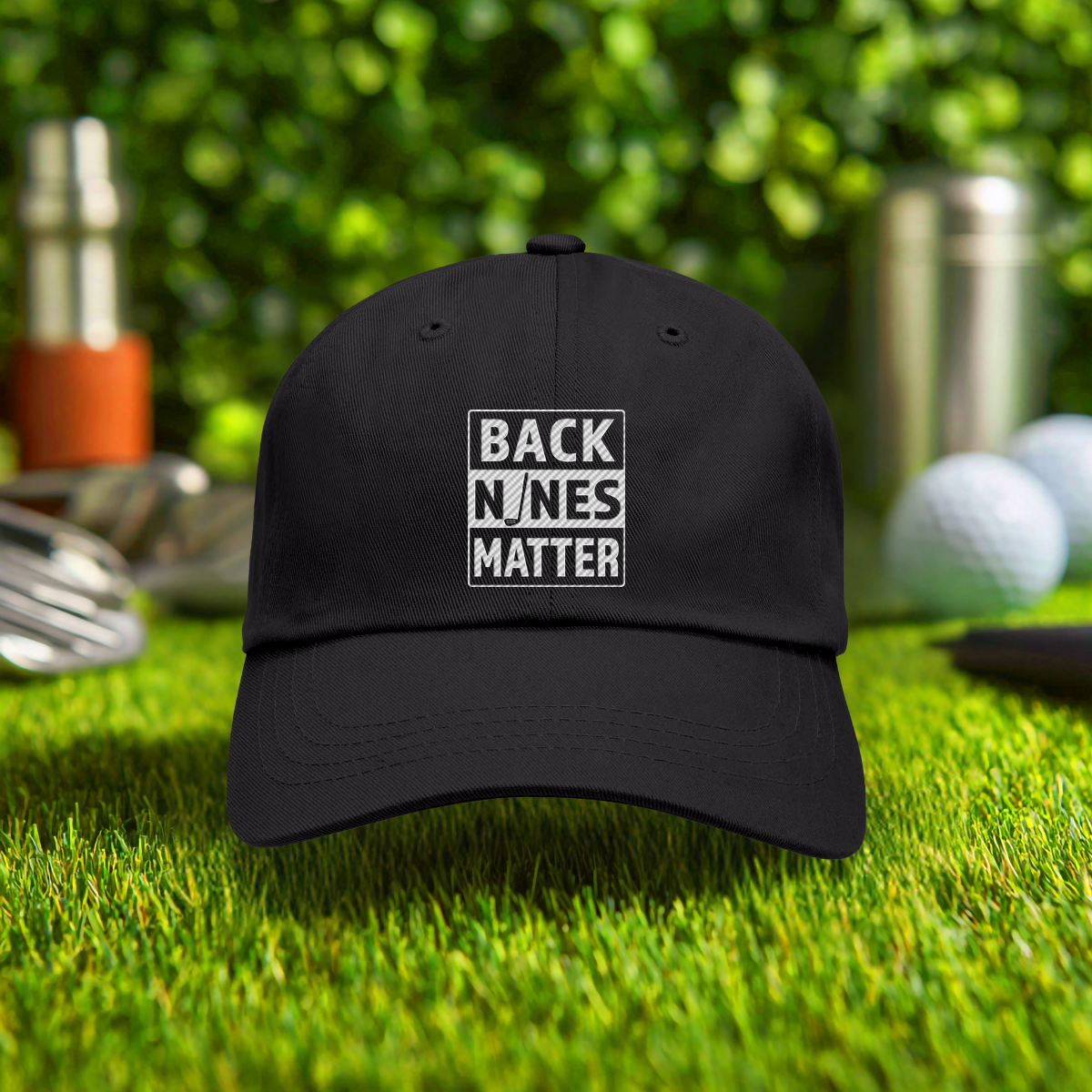 Back Nines Matter Embroidered Hat