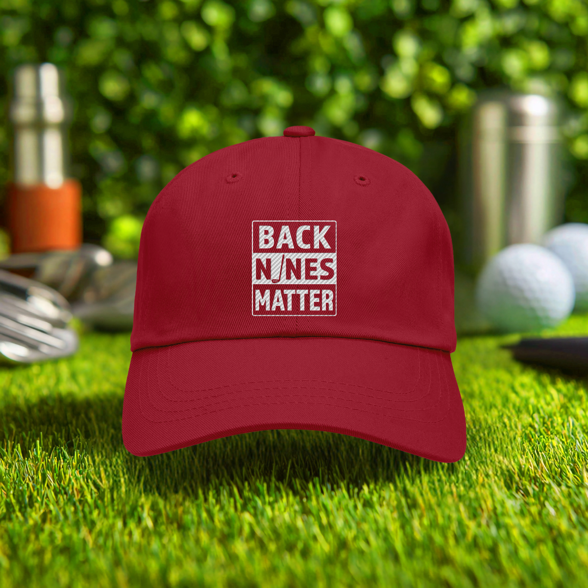 Back Nines Matter Embroidered Hat