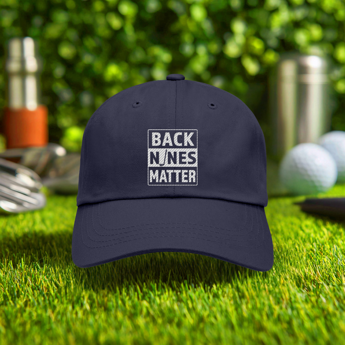 Back Nines Matter Embroidered Hat