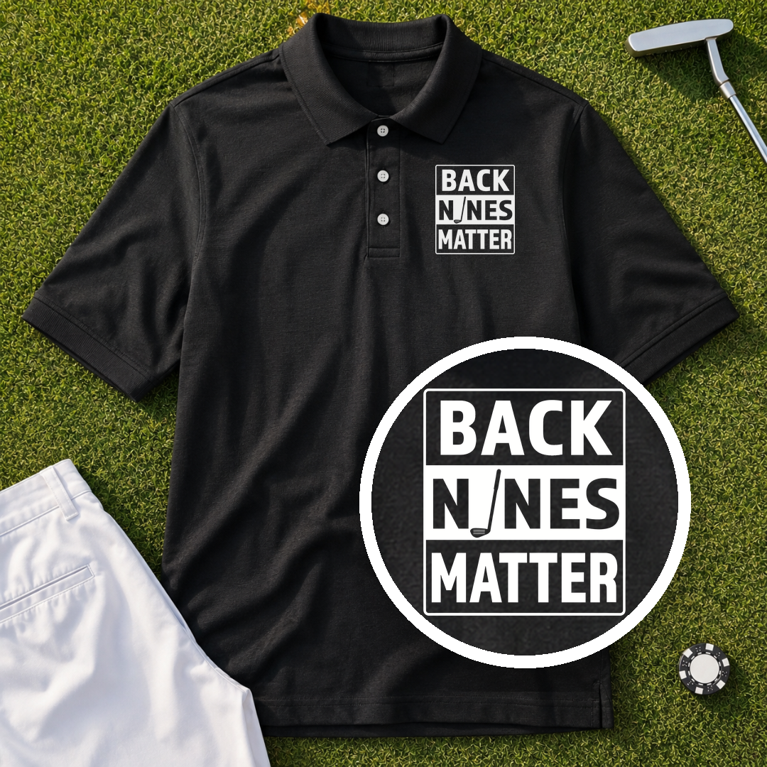 Back Nines Matter Performance Polo