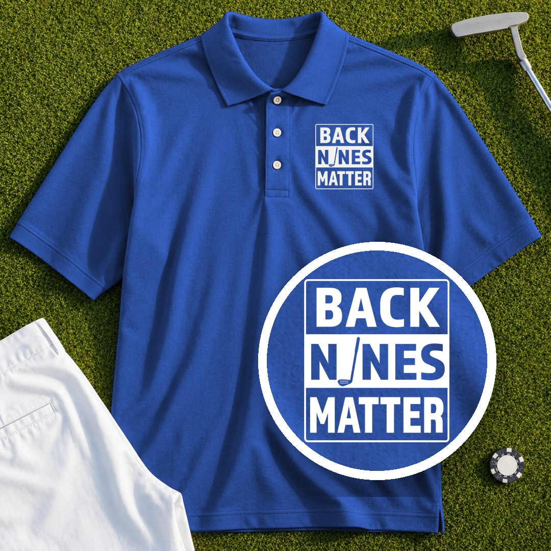 Back Nines Matter Performance Polo