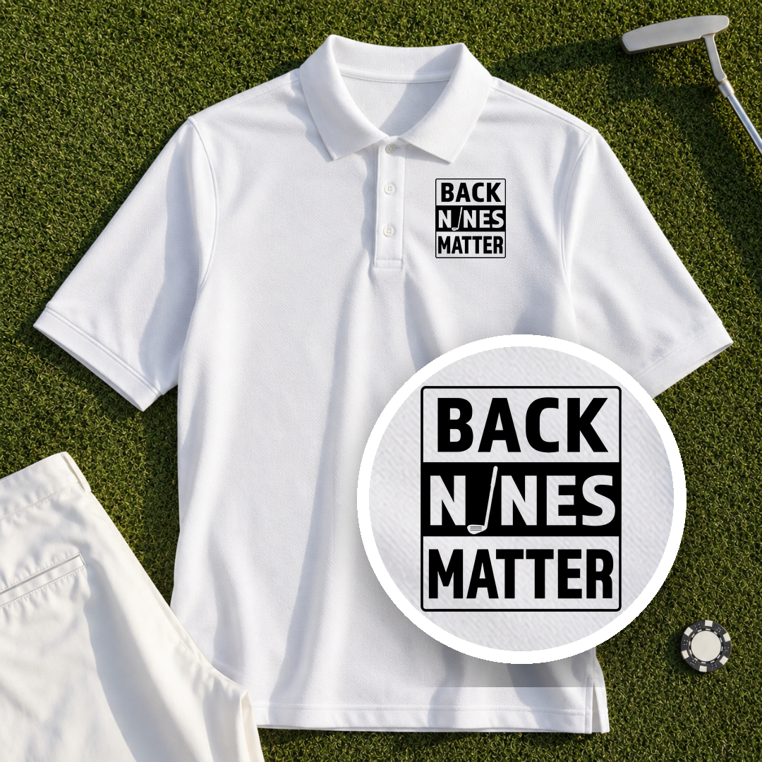 Back Nines Matter Performance Polo