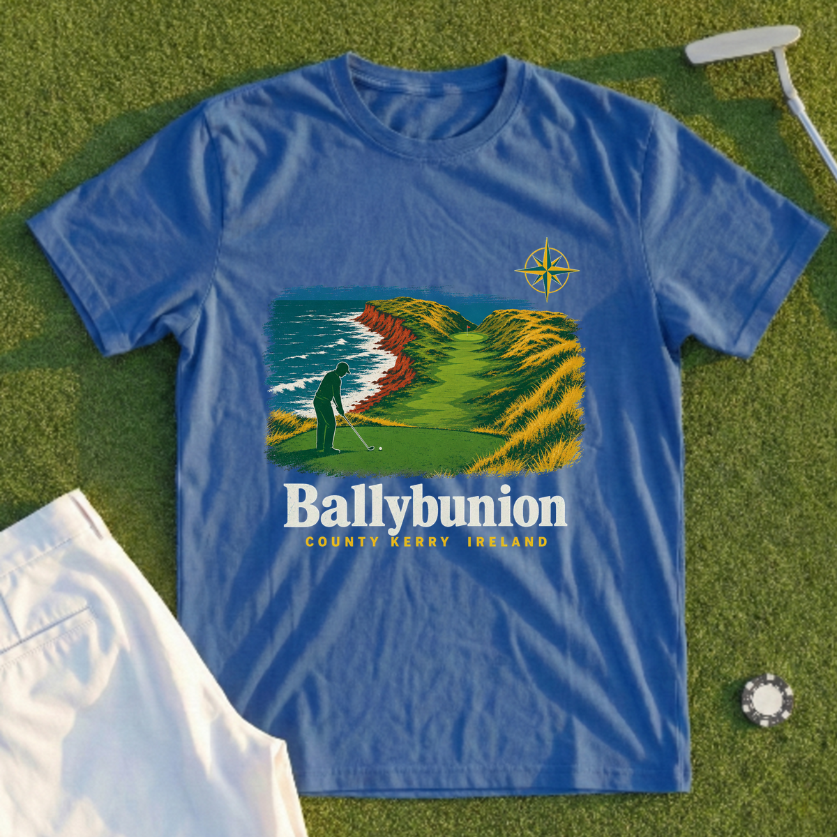Ballybunion, Watsons Hole Travel Poster Tee