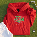 Bandon Dunes Course Map Hoodie