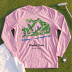 Bandon Dunes Course Map Long Sleeve Tee
