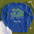 Bandon Dunes Course Map Long Sleeve Tee